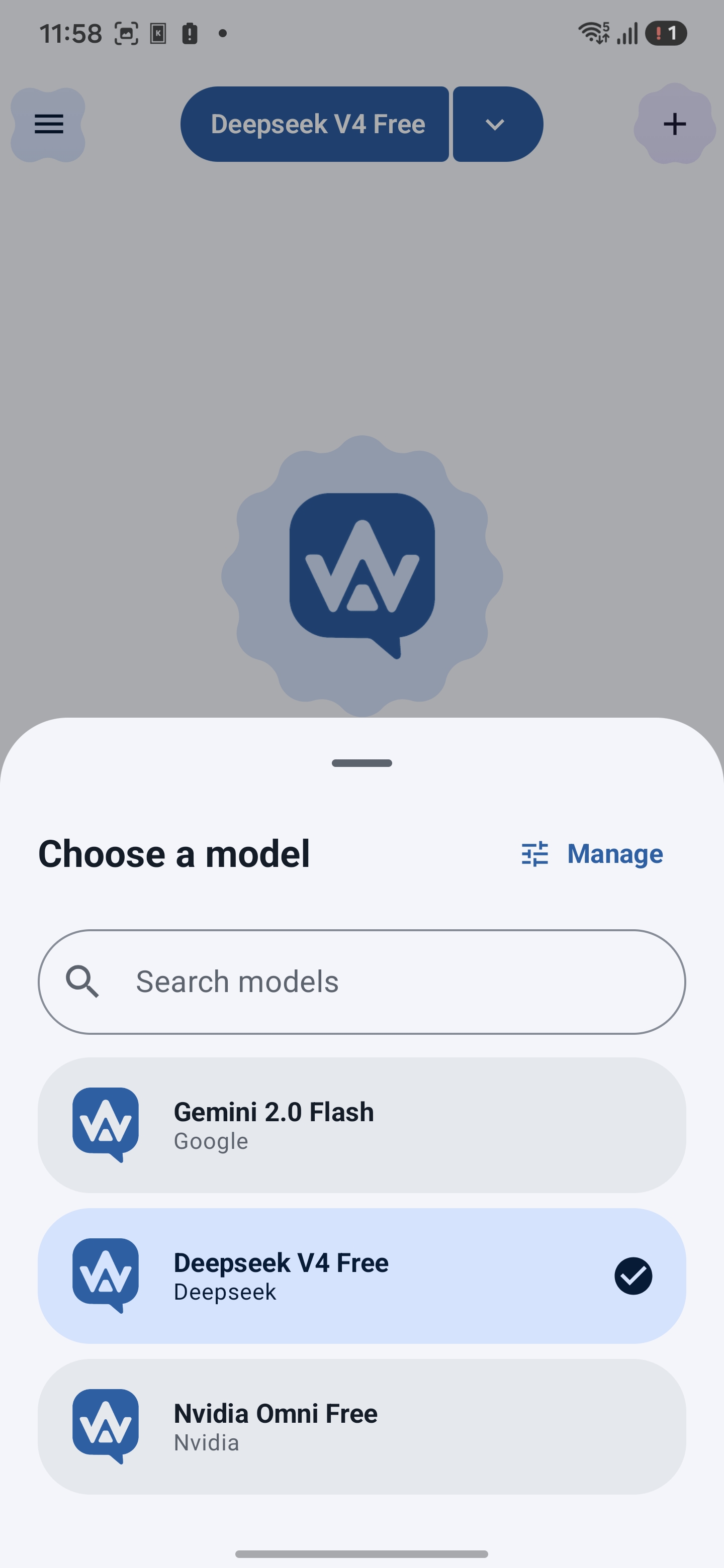 Choose a model